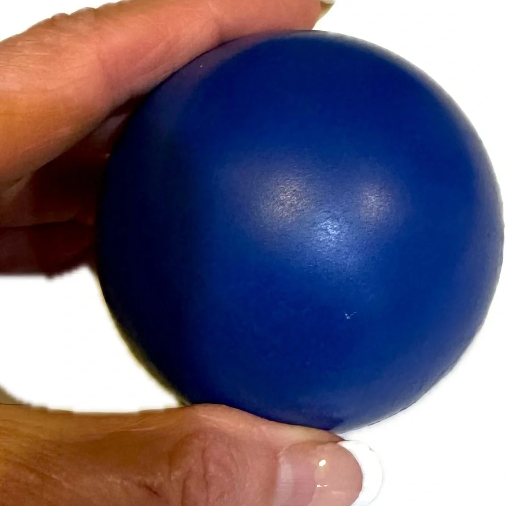 DELL GSD LEARNING & DEVELOPMENT CUSTOM LOGO COLLECTIBLE BLUE BALL BOUNCY 2.5”